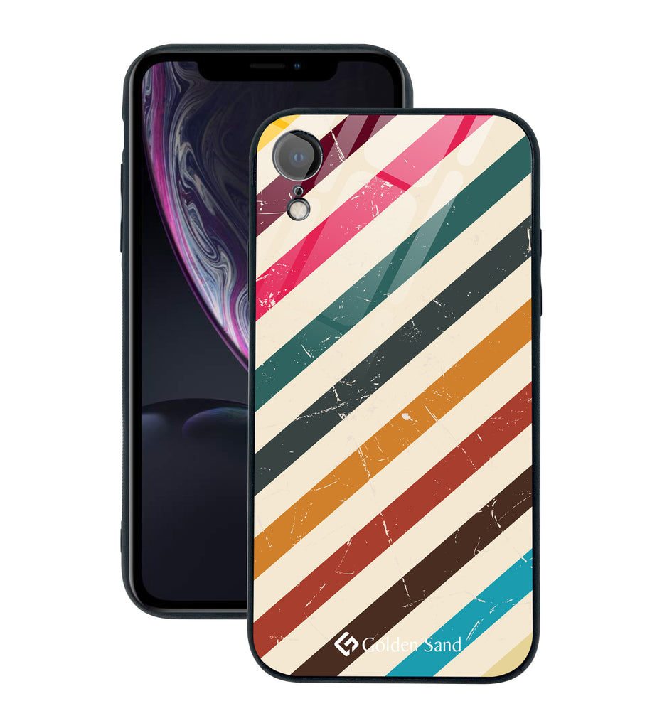 Apple iPhone XR Designer Case Tempered Glass Series