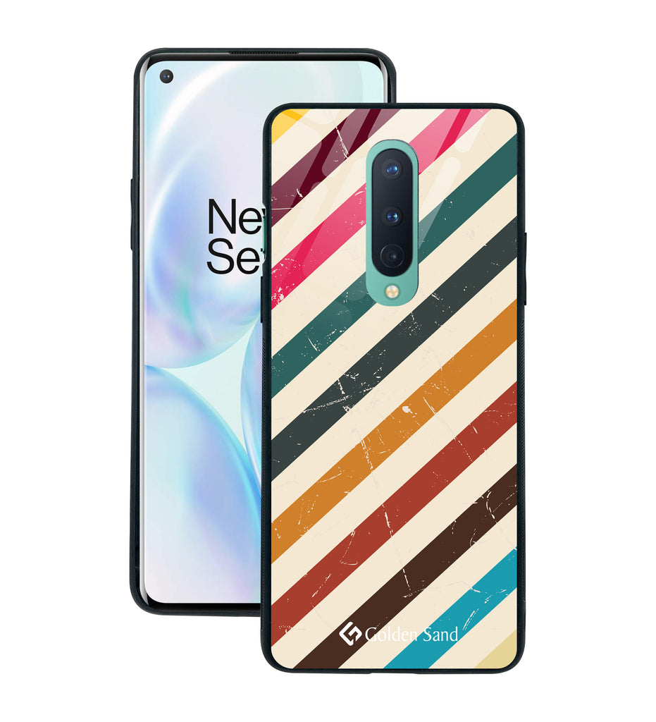 OnePlus 8 Designer Case Tempered Glass Series