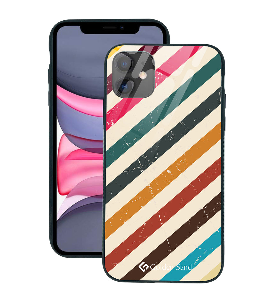 Apple iPhone 11 Designer Case Tempered Glass Series
