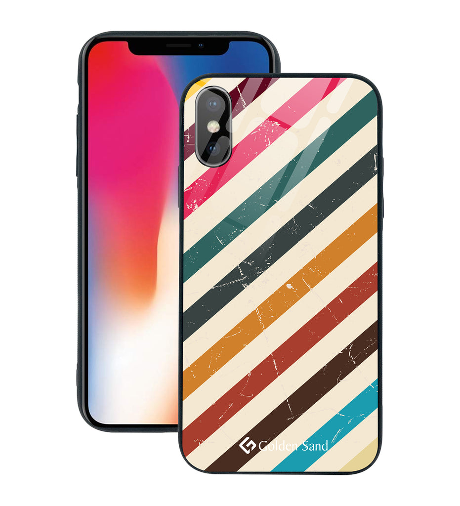 Apple iPhone X, XS Designer Case Tempered Glass Series