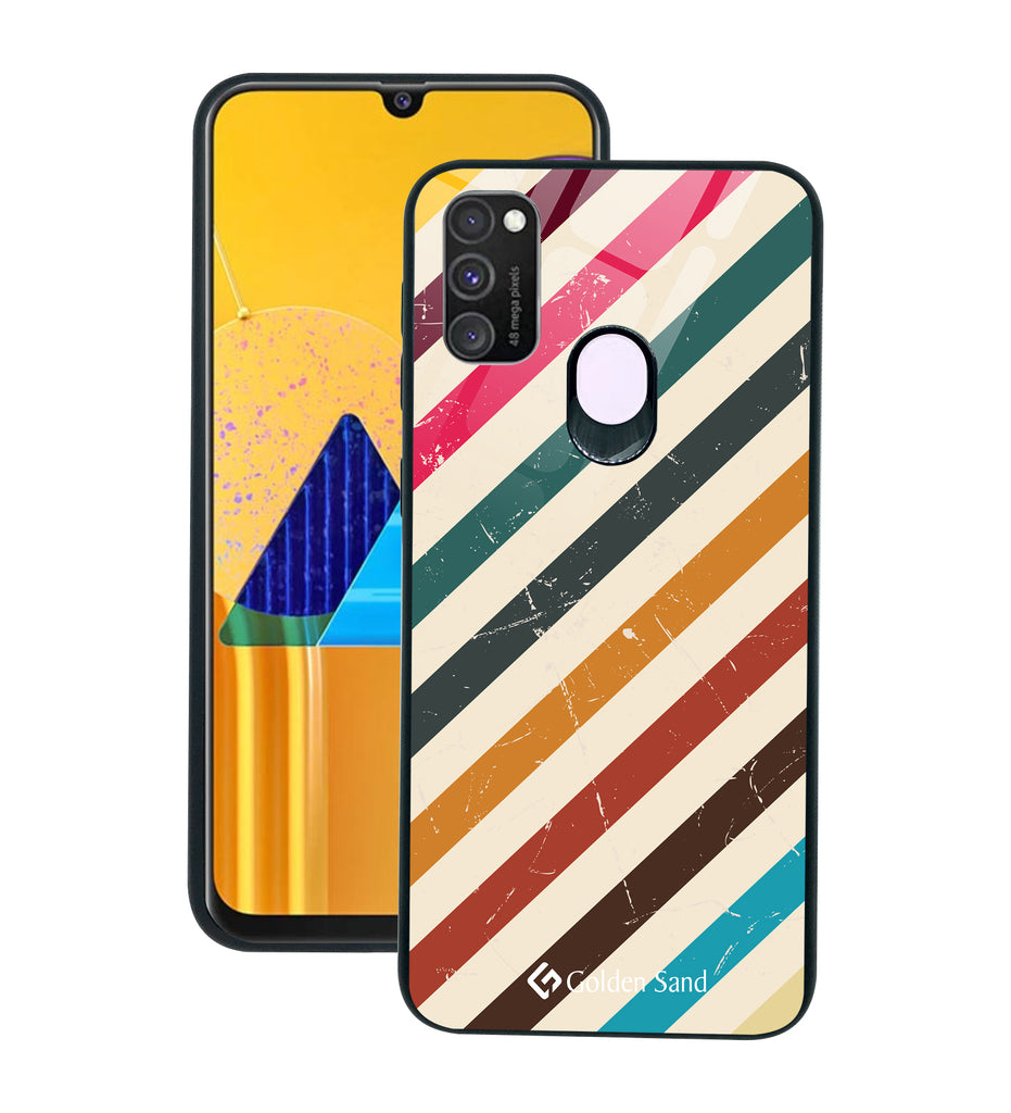 Samsung Galaxy M30s Designer Case Tempered Glass Series
