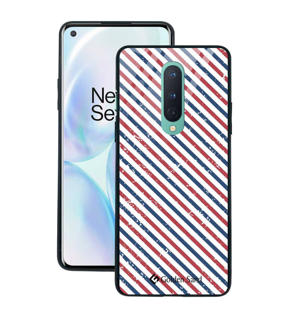 OnePlus 8 Designer Case Tempered Glass Series