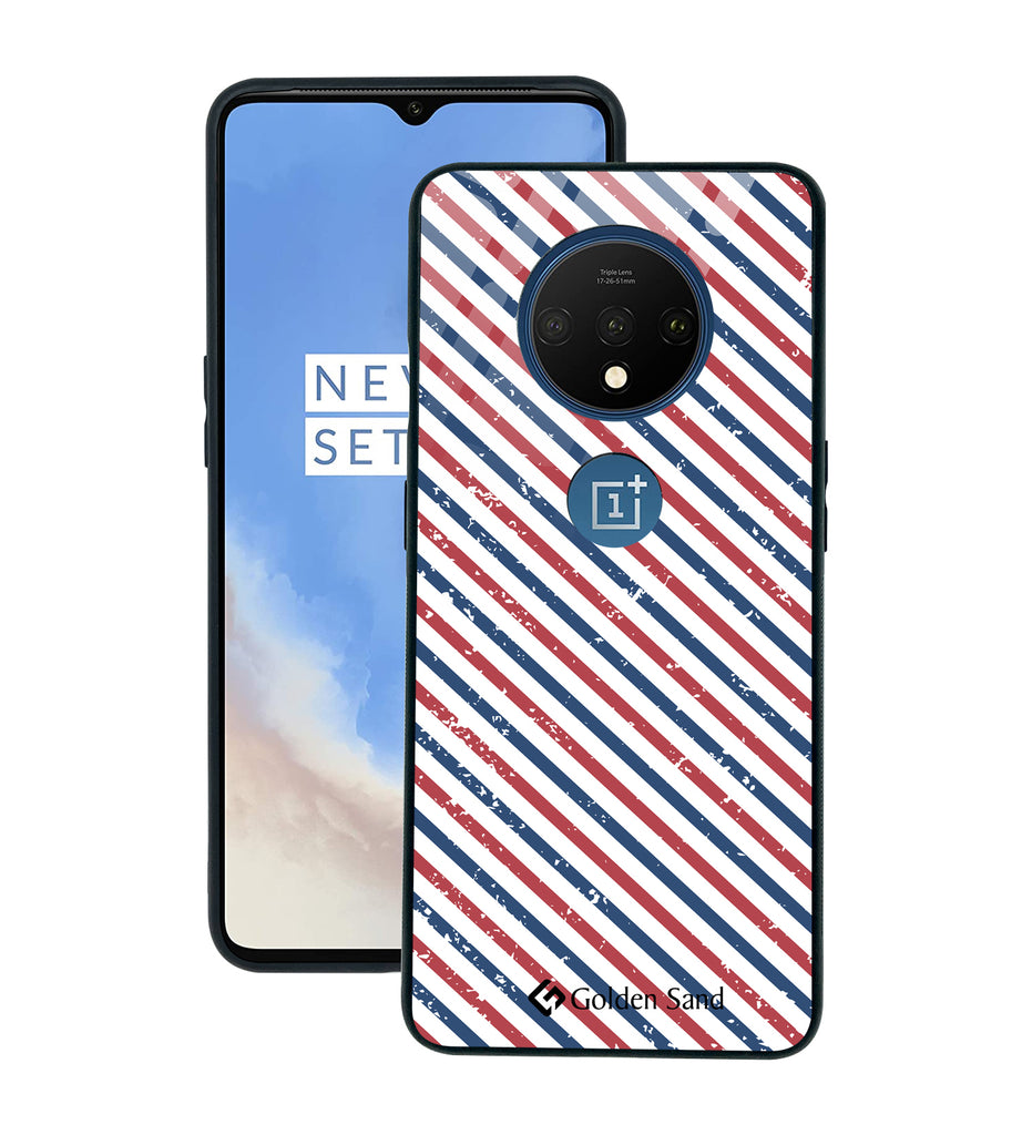 OnePlus 7T Designer Case Tempered Glass Series