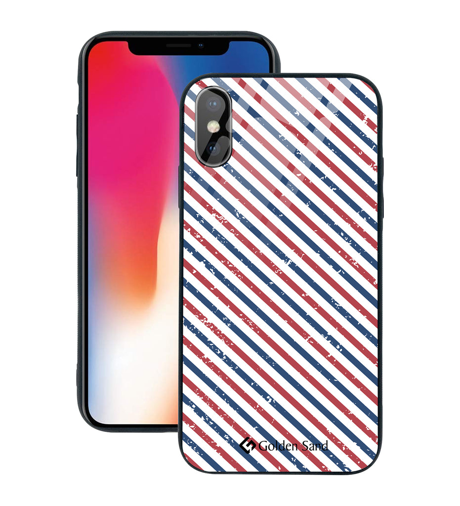Apple iPhone X, XS Designer Case Tempered Glass Series