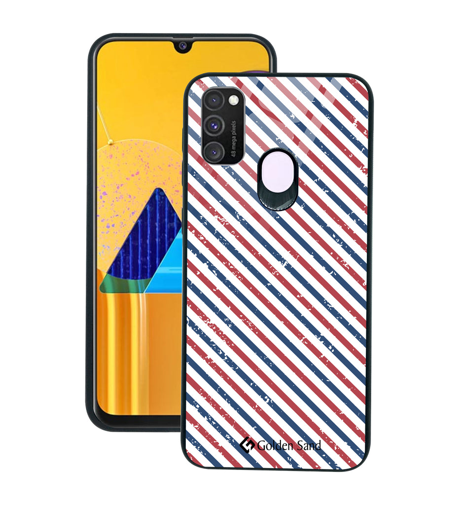 Samsung Galaxy M30s Designer Case Tempered Glass Series
