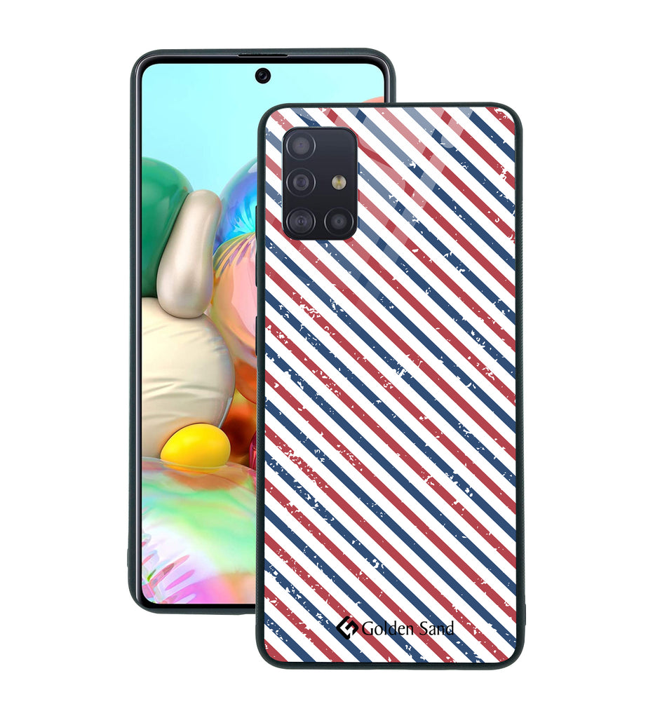 Samsung Galaxy A71 Designer Case Tempered Glass Series