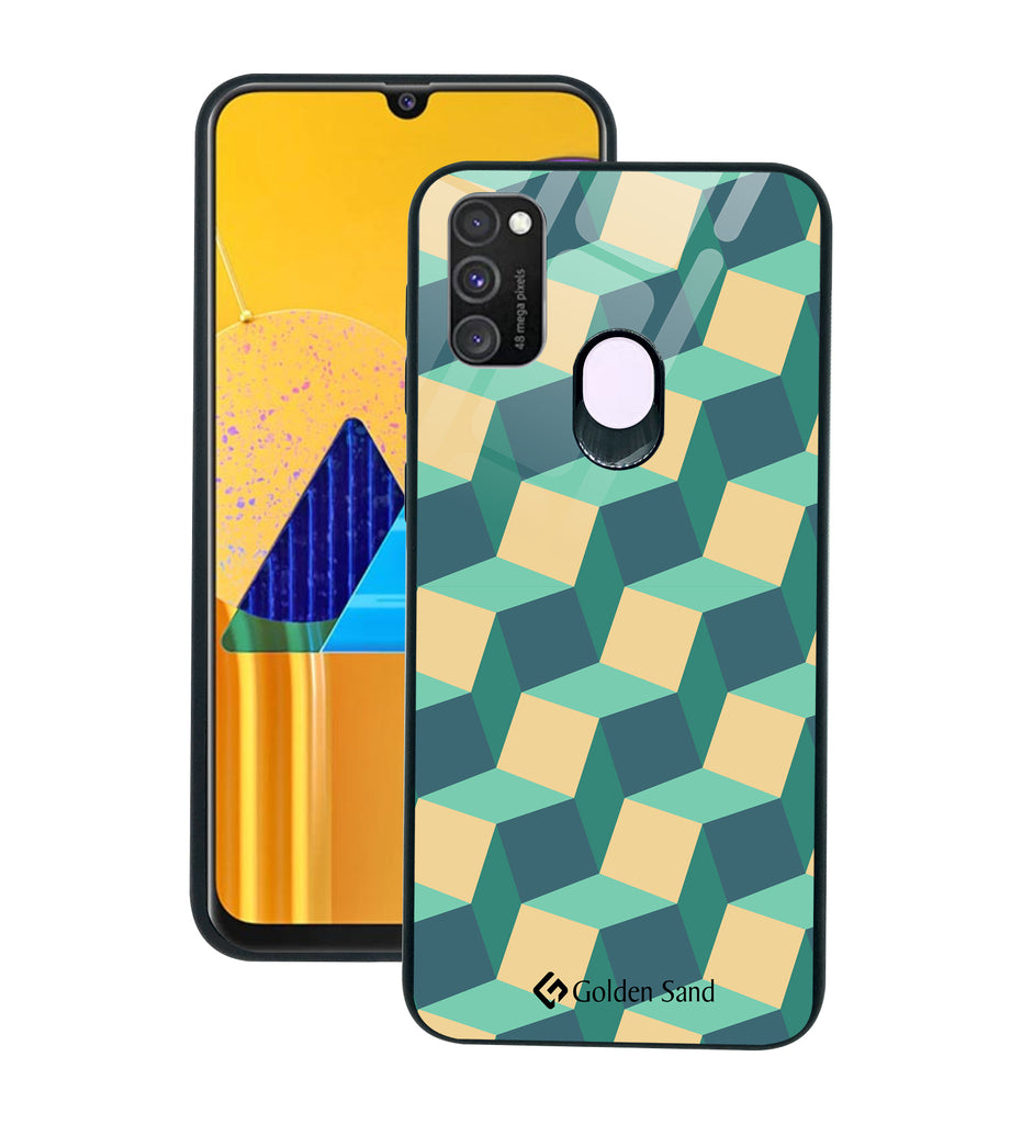 Samsung Galaxy M30s Designer Case Tempered Glass Series