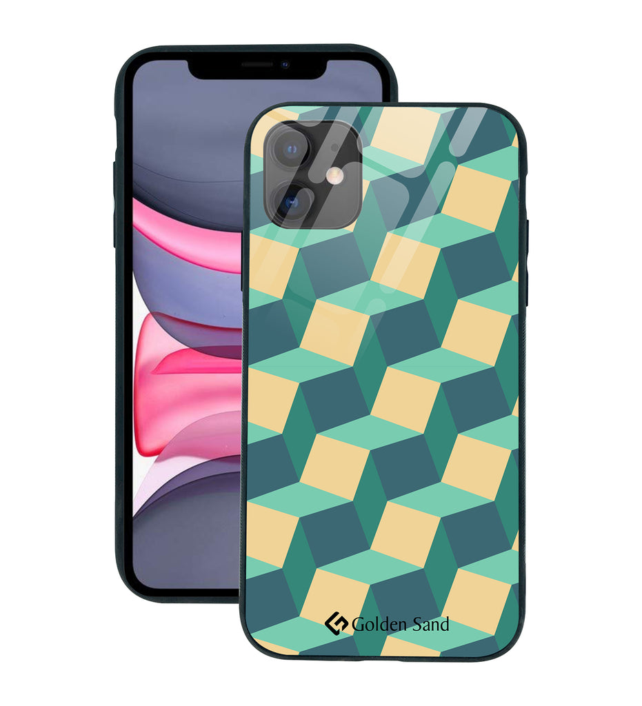 Apple iPhone 11 Designer Case Tempered Glass Series