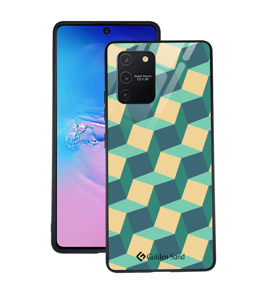 Samsung Galaxy S10 Lite Designer Case Tempered Glass Series
