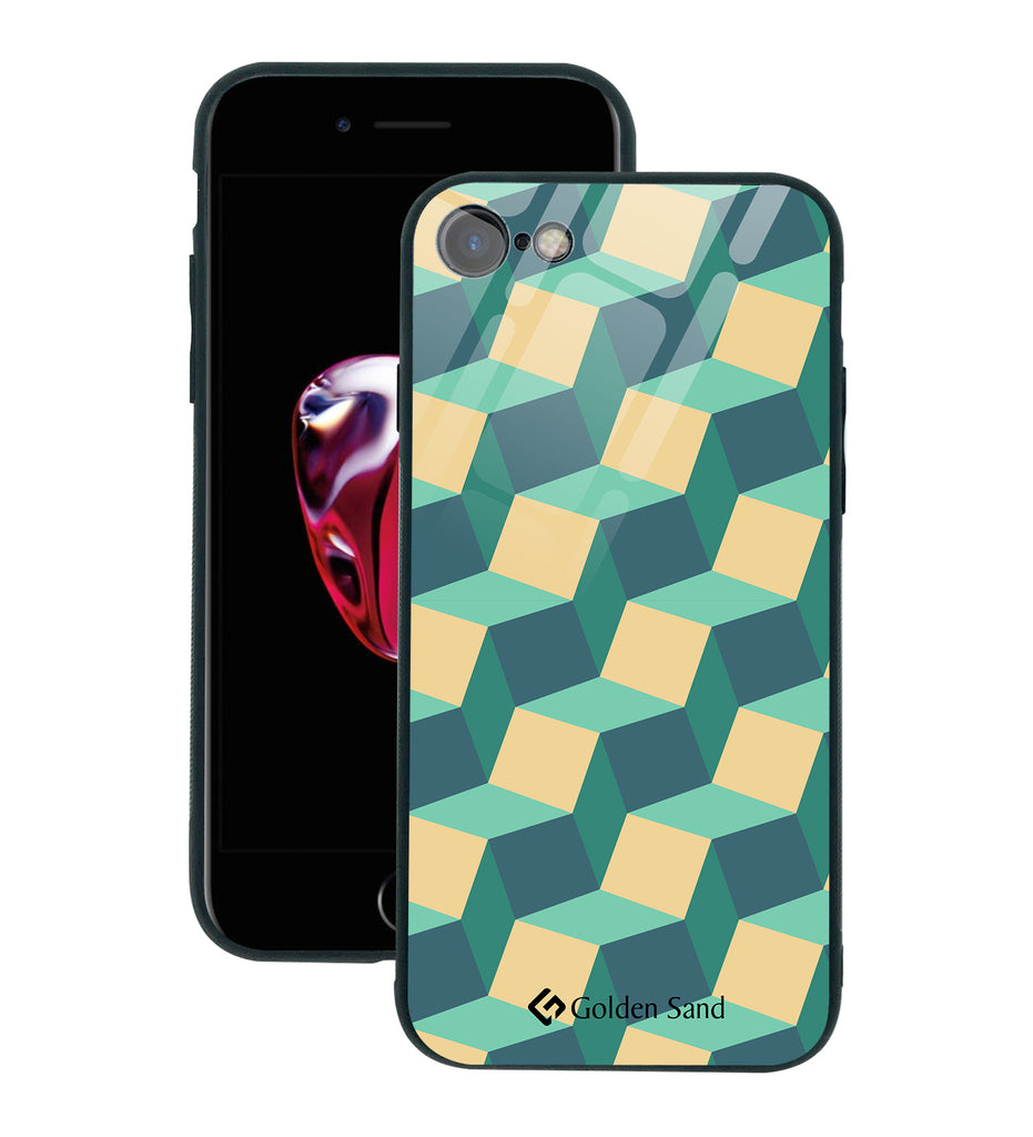 Apple iPhone SE 2020, iPhone 7, iPhone 8 Designer Case Tempered Glass Series