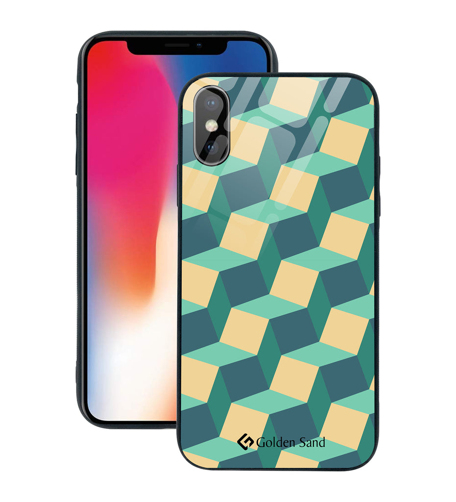 Apple iPhone X, XS Designer Case Tempered Glass Series