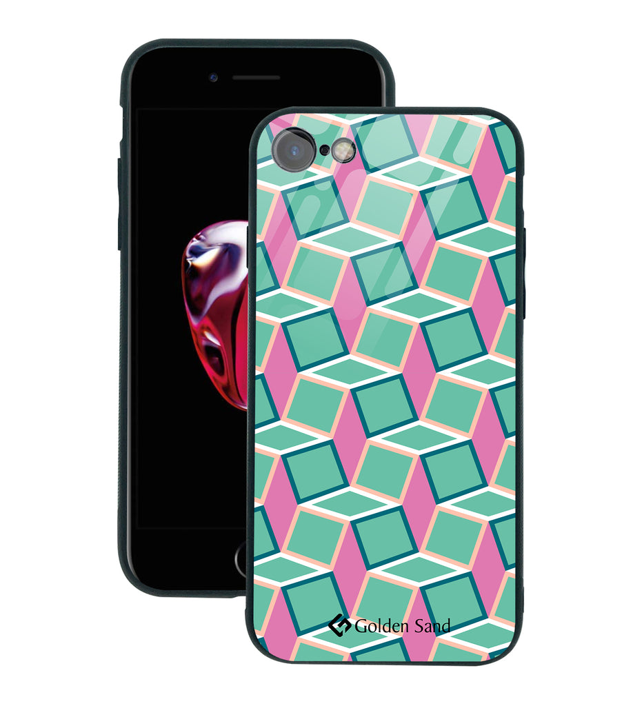 Apple iPhone SE 2020, iPhone 7, iPhone 8 Designer Case Tempered Glass Series