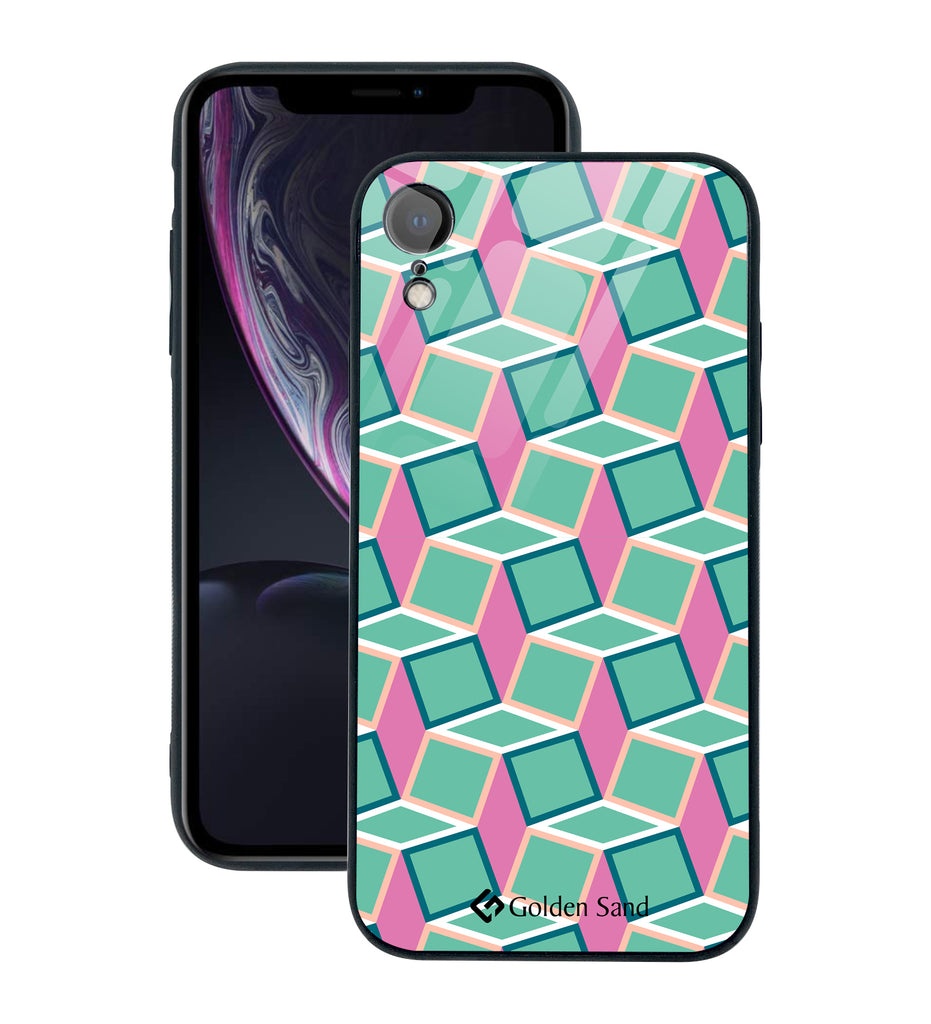 Apple iPhone XR Designer Case Tempered Glass Series