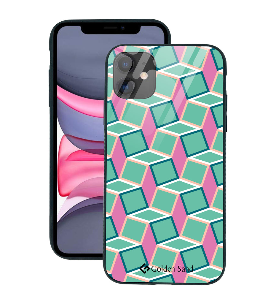 Apple iPhone 11 Designer Case Tempered Glass Series
