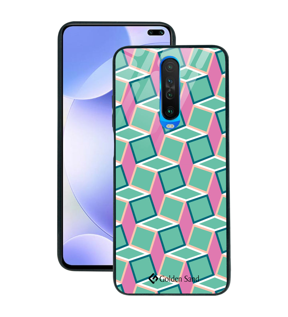 Xiaomi Poco X2 Designer Case Tempered Glass Series