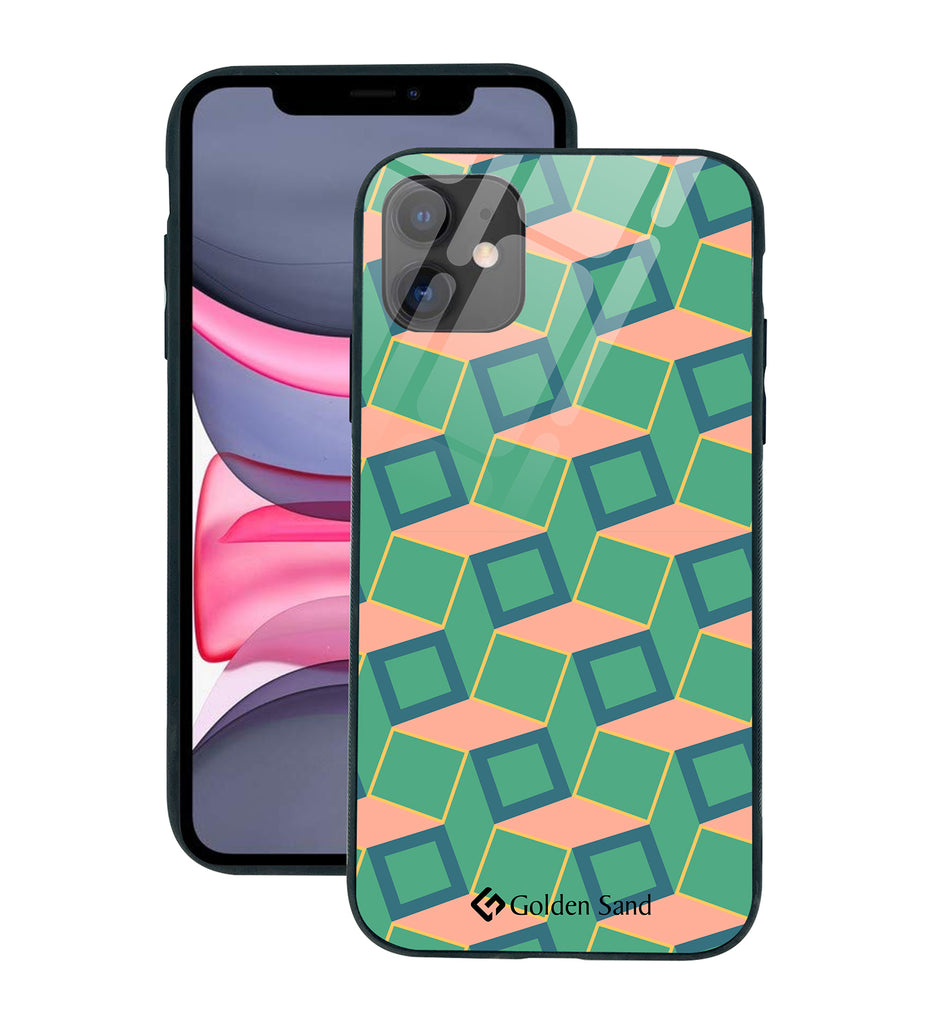 Apple iPhone 11 Designer Case Tempered Glass Series