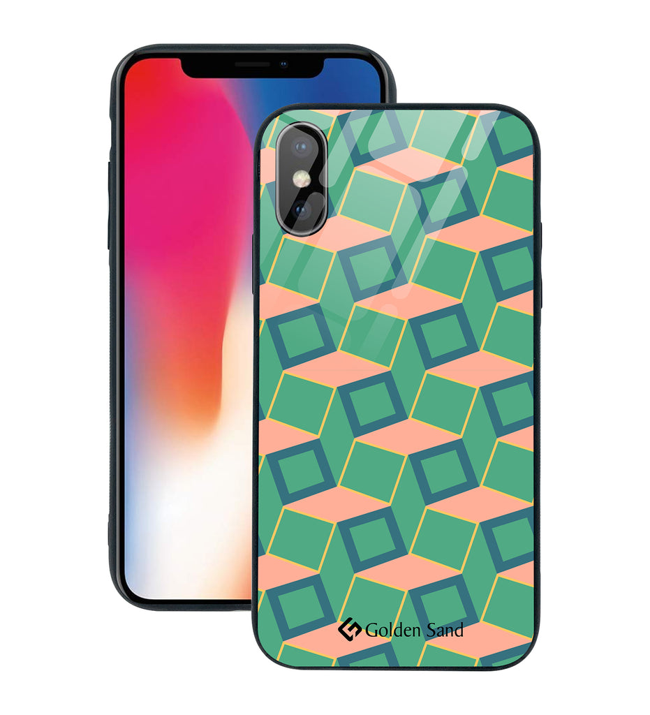 Apple iPhone X, XS Designer Case Tempered Glass Series