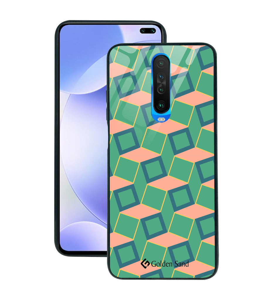 Xiaomi Poco X2 Designer Case Tempered Glass Series