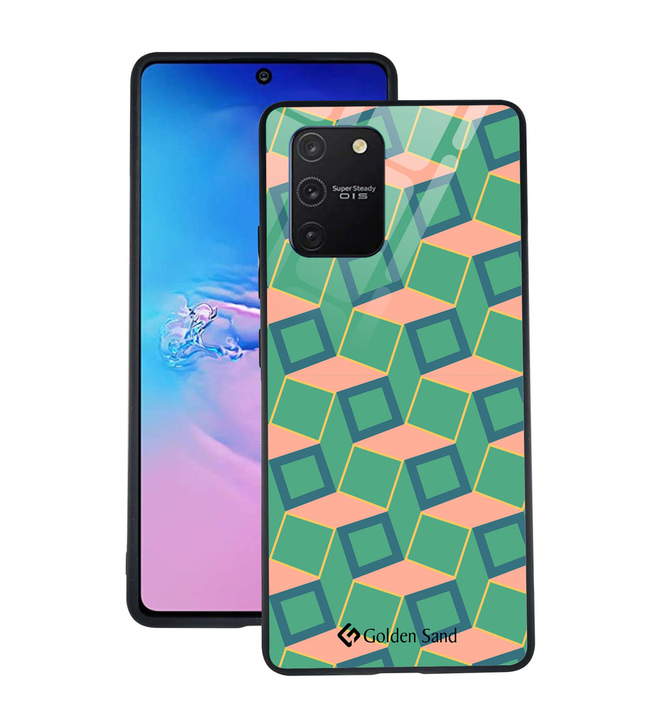 Samsung Galaxy S10 Lite Designer Case Tempered Glass Series