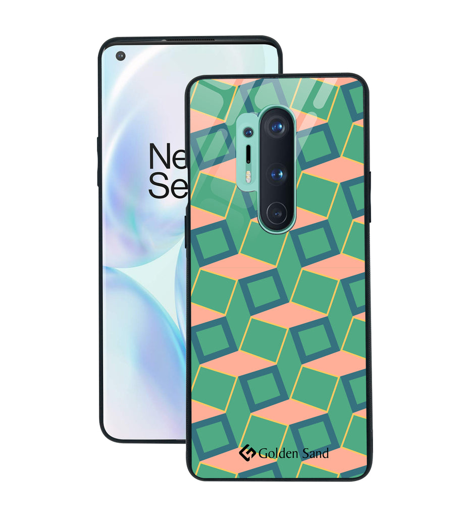 OnePlus 8 Pro Designer Case Tempered Glass Series