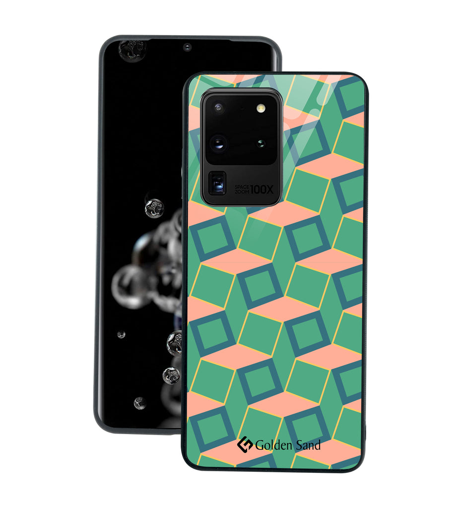 Samsung Galaxy S20 Ultra Designer Case Tempered Glass Series
