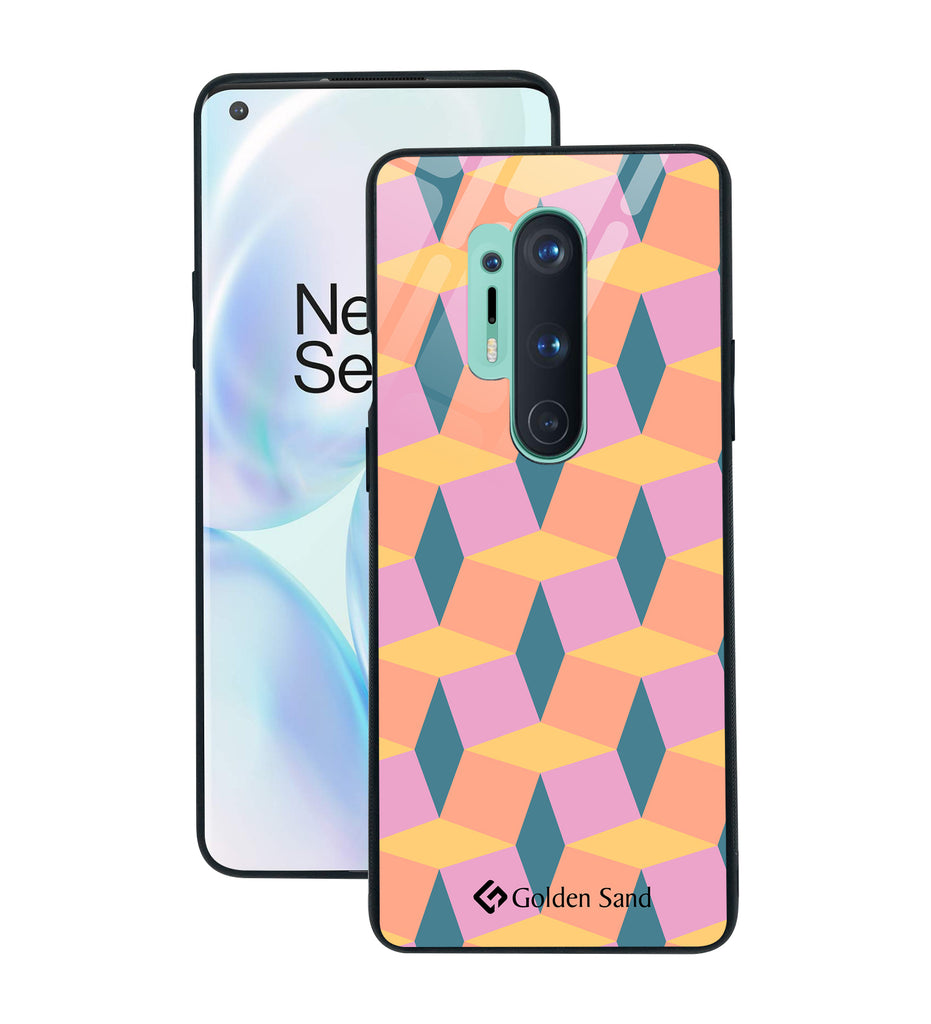 OnePlus 8 Pro Designer Case Tempered Glass Series