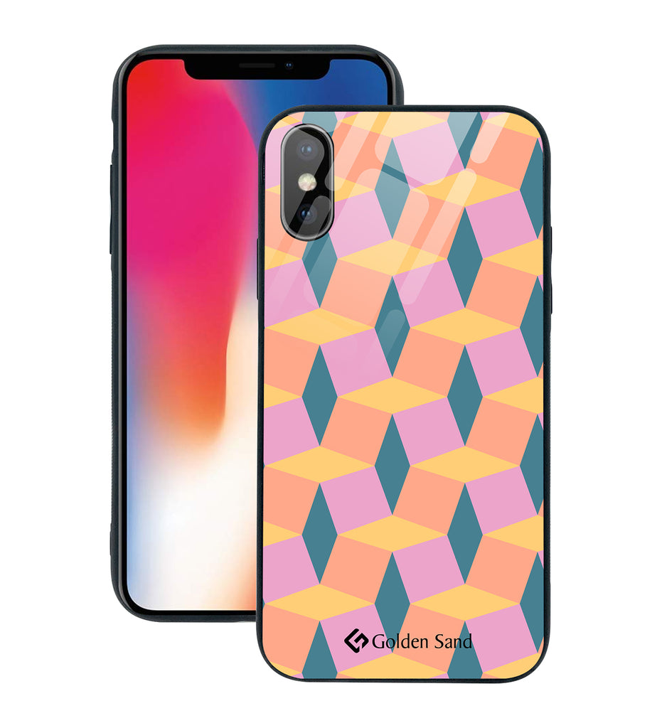 Apple iPhone X, XS Designer Case Tempered Glass Series