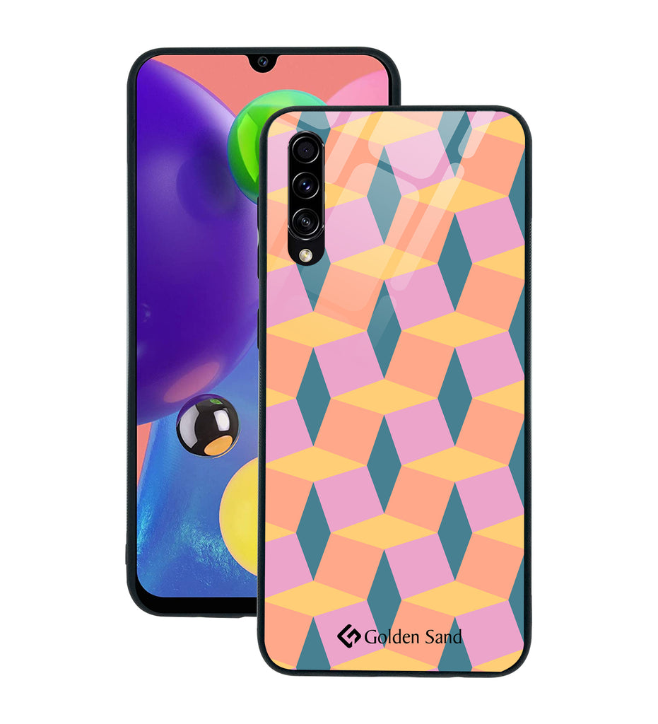 Samsung Galaxy A70s Designer Case Tempered Glass Series