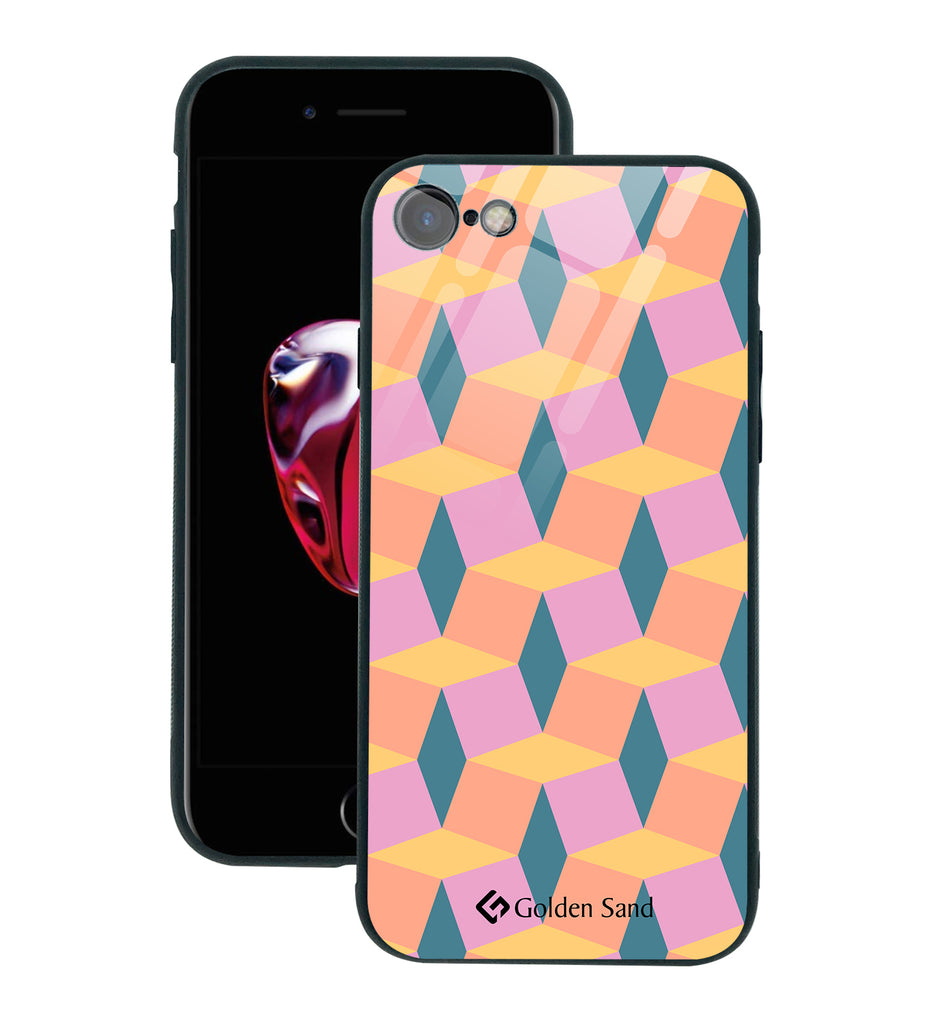 Apple iPhone SE 2020, iPhone 7, iPhone 8 Designer Case Tempered Glass Series
