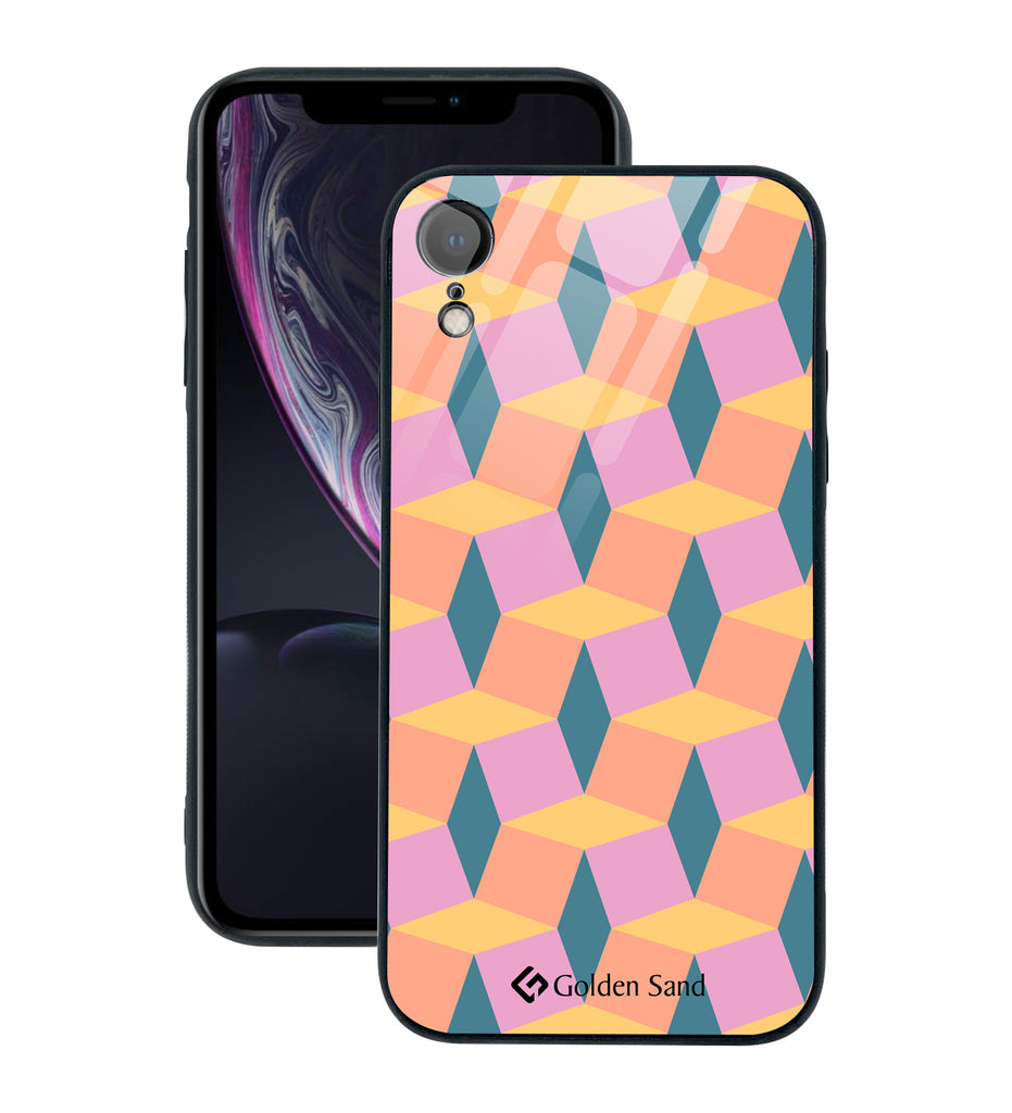Apple iPhone XR Designer Case Tempered Glass Series