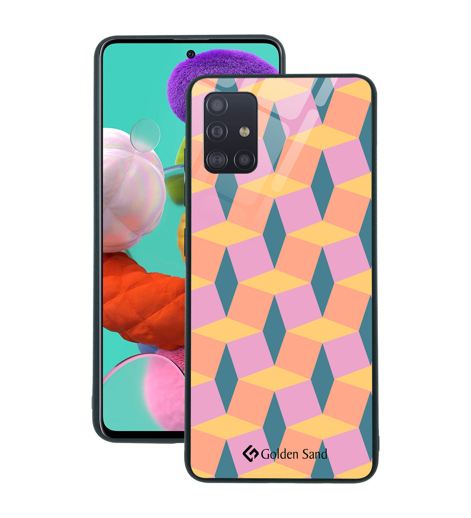 Samsung Galaxy A51 Designer Case Tempered Glass Series
