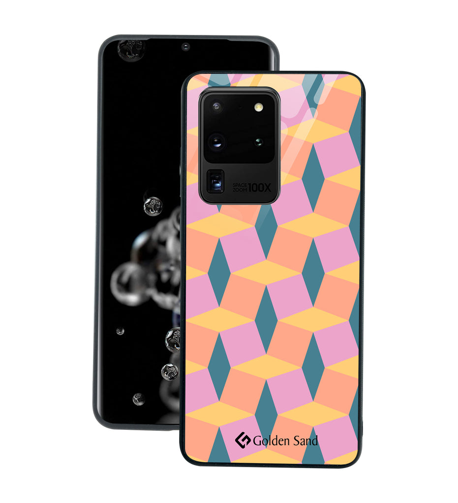 Samsung Galaxy S20 Ultra Designer Case Tempered Glass Series