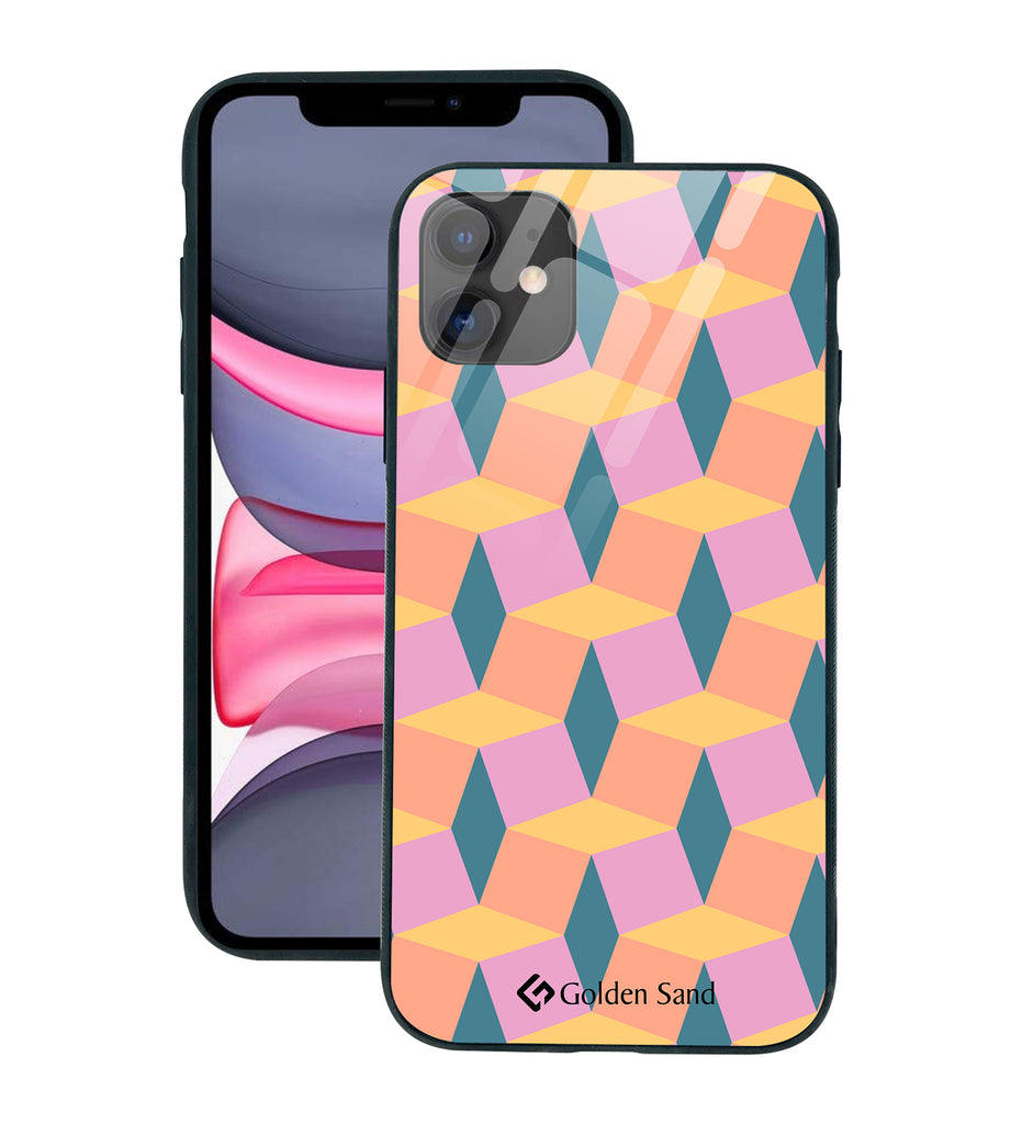 Apple iPhone 11 Designer Case Tempered Glass Series