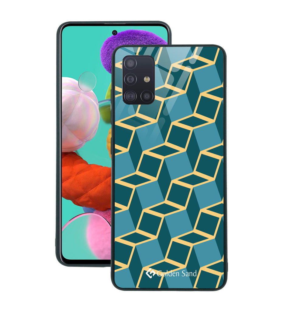Samsung Galaxy A51 Designer Case Tempered Glass Series