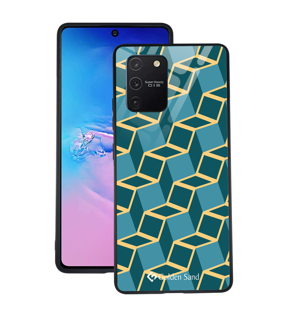 Samsung Galaxy S10 Lite Designer Case Tempered Glass Series