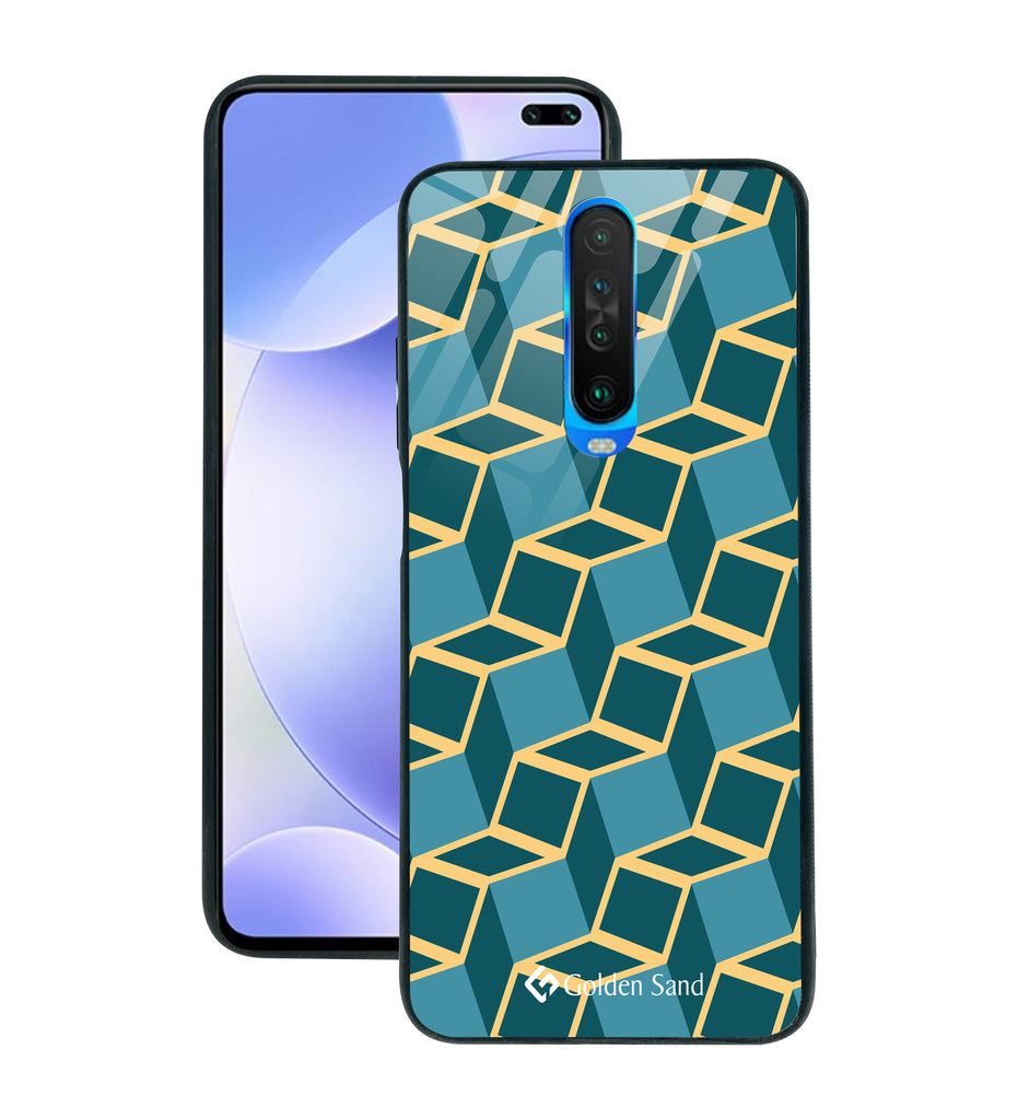 Xiaomi Poco X2 Designer Case Tempered Glass Series