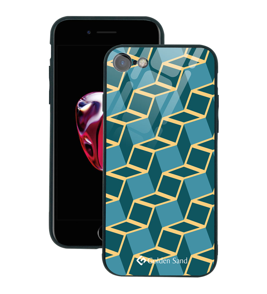 Apple iPhone SE 2020, iPhone 7, iPhone 8 Designer Case Tempered Glass Series