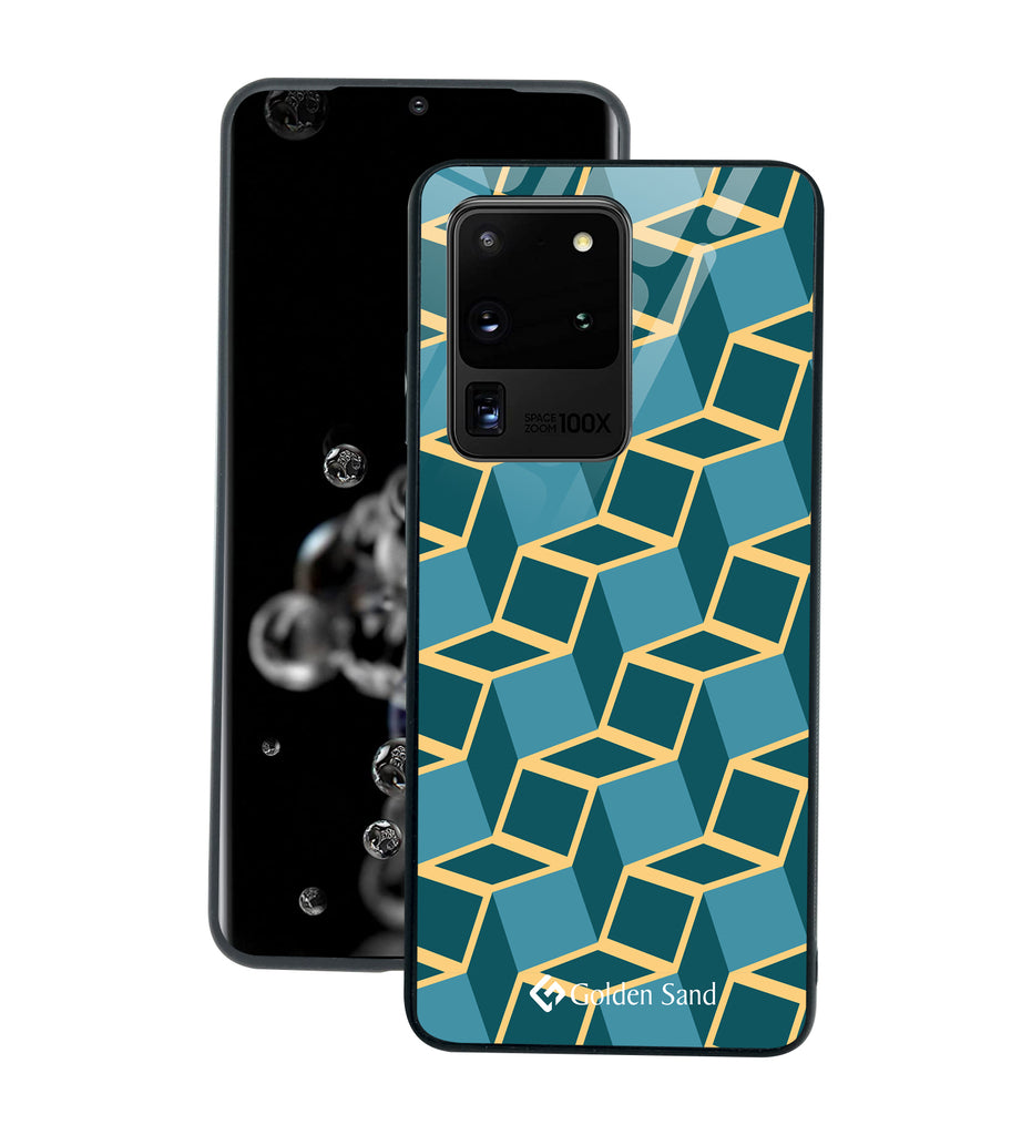 Samsung Galaxy S20 Ultra Designer Case Tempered Glass Series