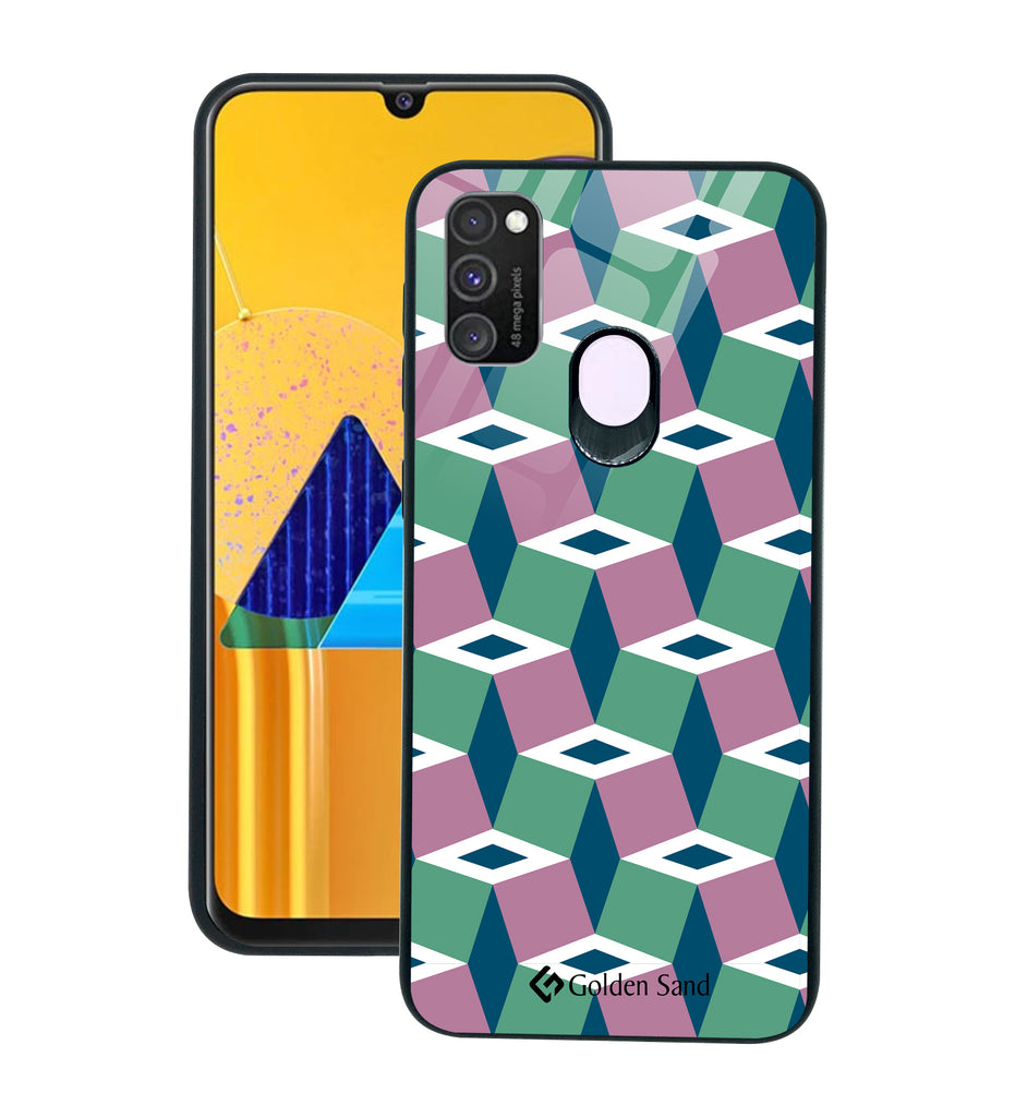Samsung Galaxy M30s Designer Case Tempered Glass Series