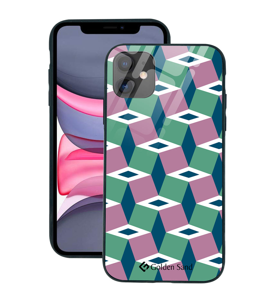 Apple iPhone 11 Designer Case Tempered Glass Series