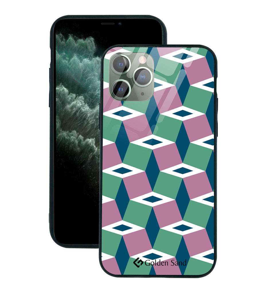 Apple iPhone 11 Pro Designer Case Tempered Glass Series