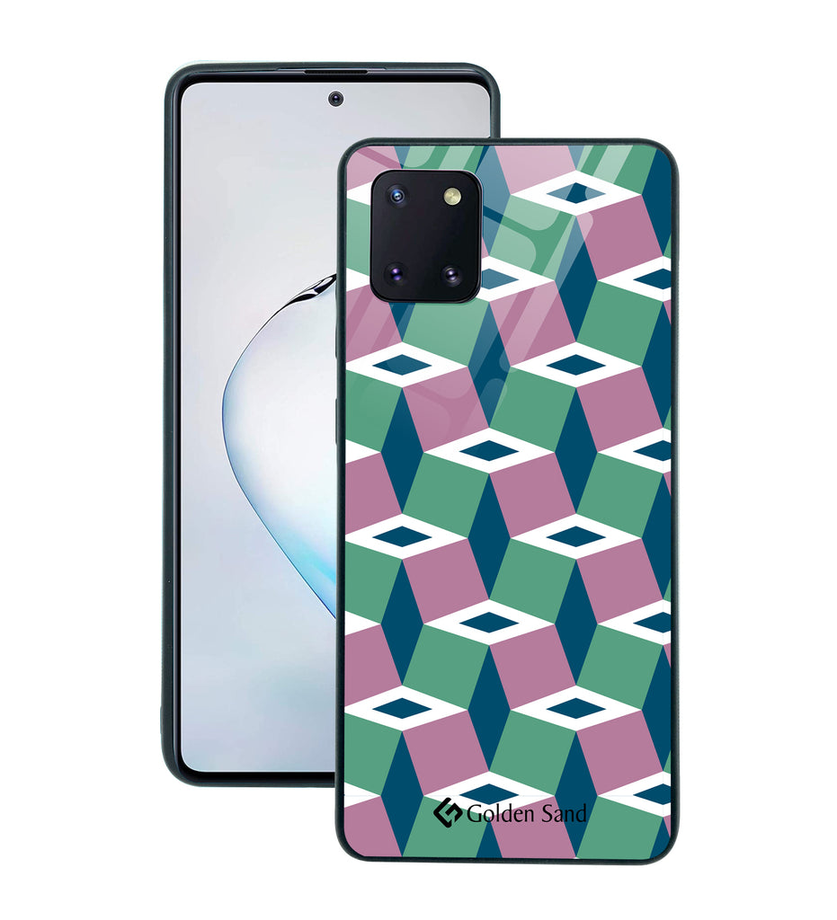 Samsung Galaxy Note10 Lite Designer Case Tempered Glass Series