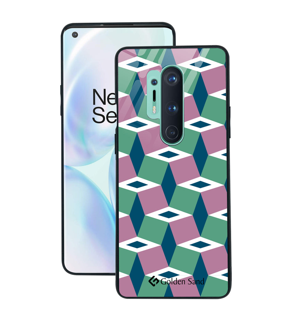 OnePlus 8 Pro Designer Case Tempered Glass Series
