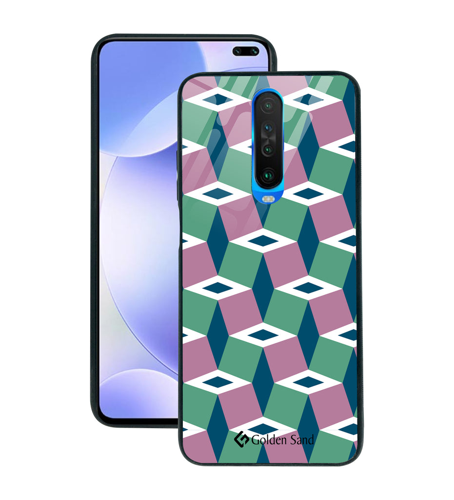 Xiaomi Poco X2 Designer Case Tempered Glass Series