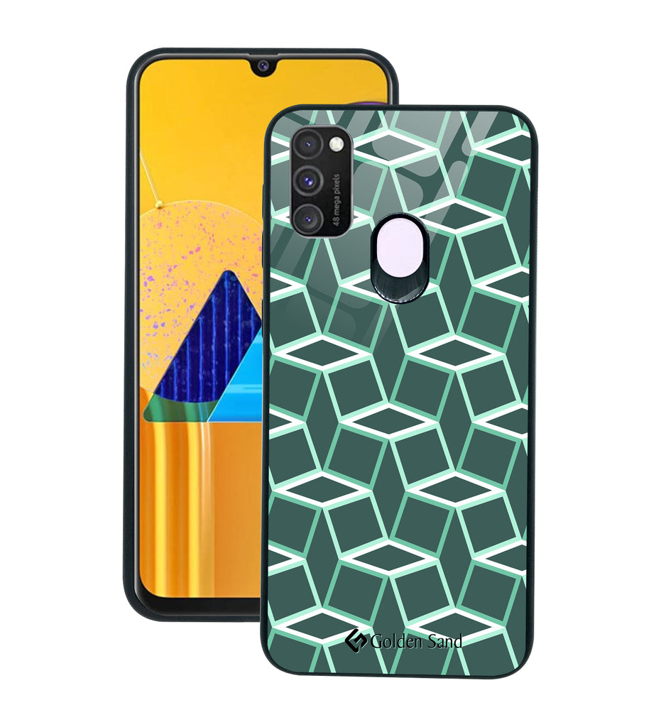 Samsung Galaxy M30s Designer Case Tempered Glass Series