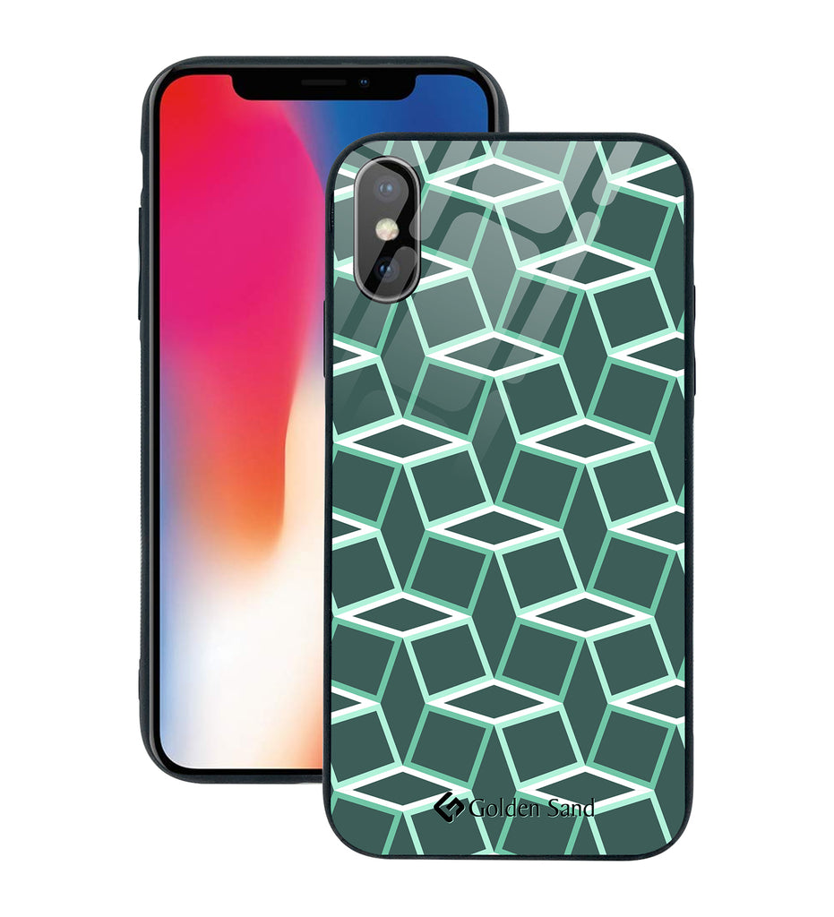 Apple iPhone X, XS Designer Case Tempered Glass Series