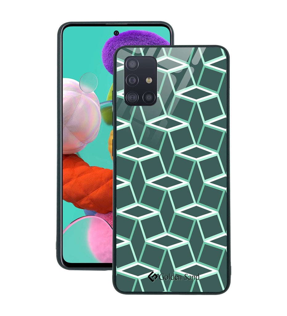 Samsung Galaxy A51 Designer Case Tempered Glass Series