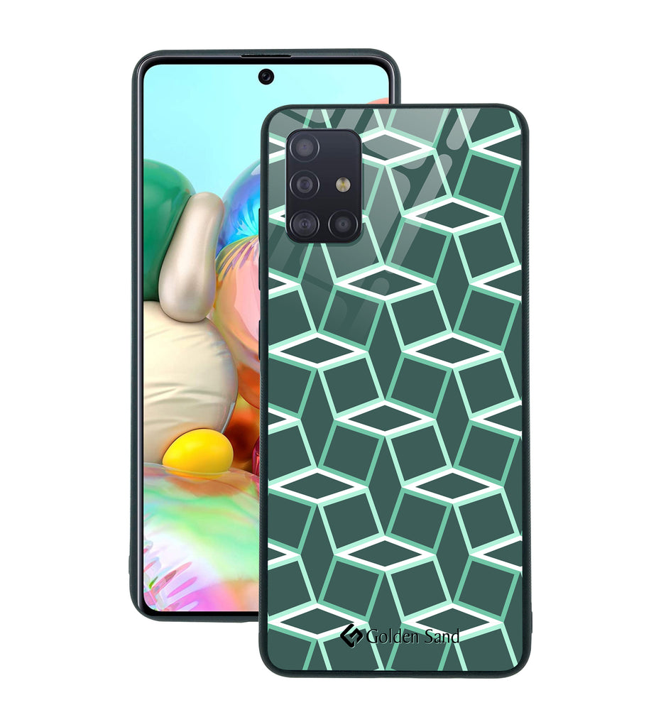 Samsung Galaxy A71 Designer Case Tempered Glass Series