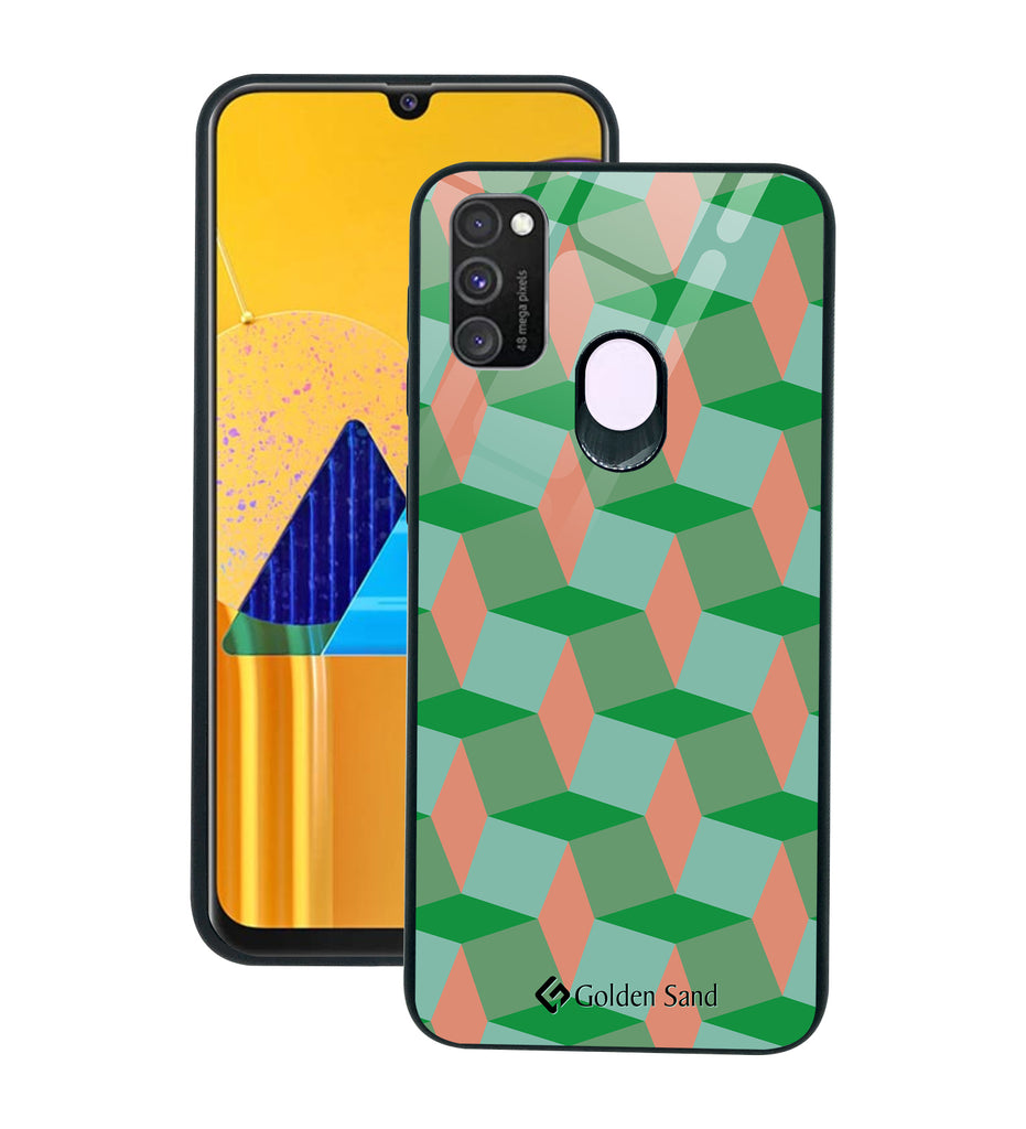 Samsung Galaxy M30s Designer Case Tempered Glass Series