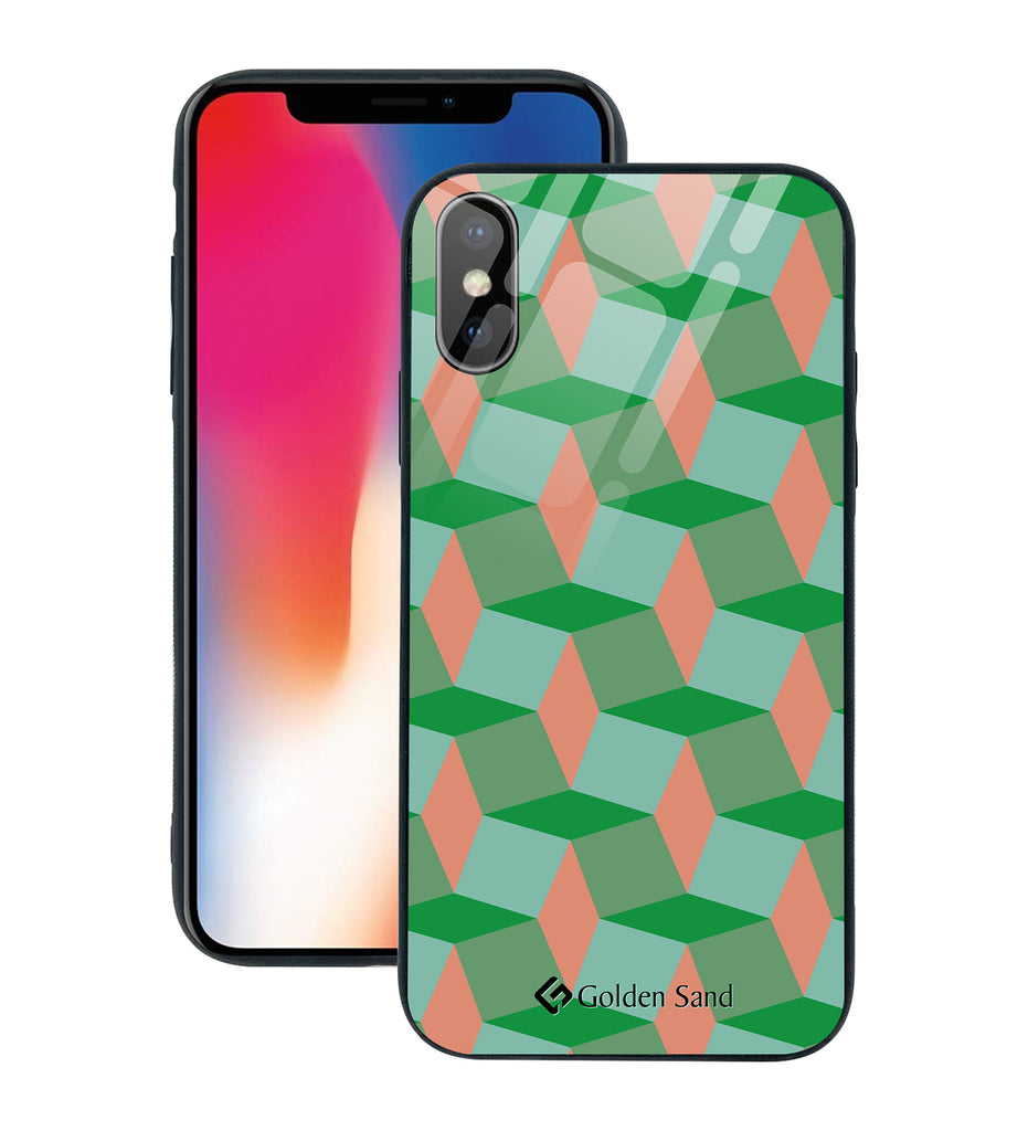 Apple iPhone X, XS Designer Case Tempered Glass Series